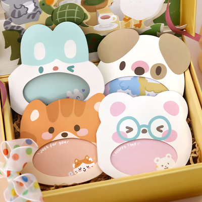 礼研社RingRingBaby异形镂空贺卡