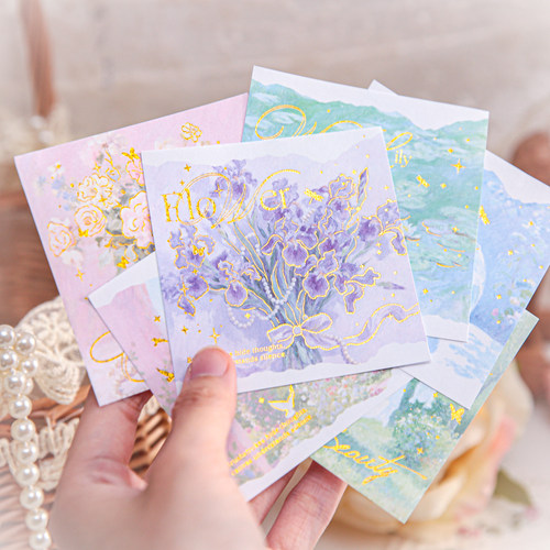 纸先生笔下银河三享装烫金便签