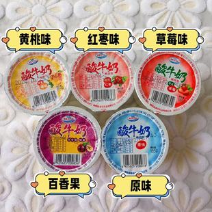 锦州特产益多乐酸奶酸牛奶185克五种口味可选凝固型酸奶拌水果捞