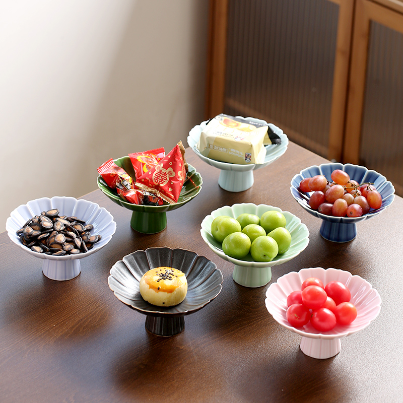 复古禅意干果家用水果盘供盘