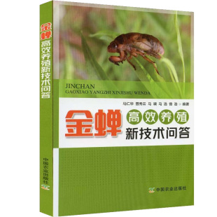养殖种植书 疾病虫害防治技术 知了猴成虫蚱蝉黑蚱养殖技术书籍 书金蝉养殖新技术问答知了高蛋白昆虫人工养殖繁育