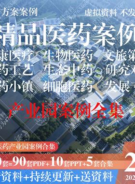 中医药健康医疗生物细胞产业园中药材工艺规划专项研究设计小镇