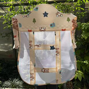 传统老式夏季婴儿宝宝背带前后背式透气网薄款云贵川广东背扇背被