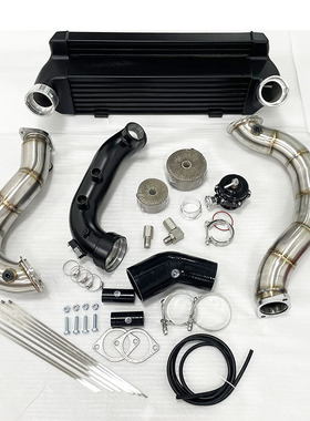 中冷器改涡轮管进气管头段适用宝马N54 E82 E88 E90 E92 E8X 135i