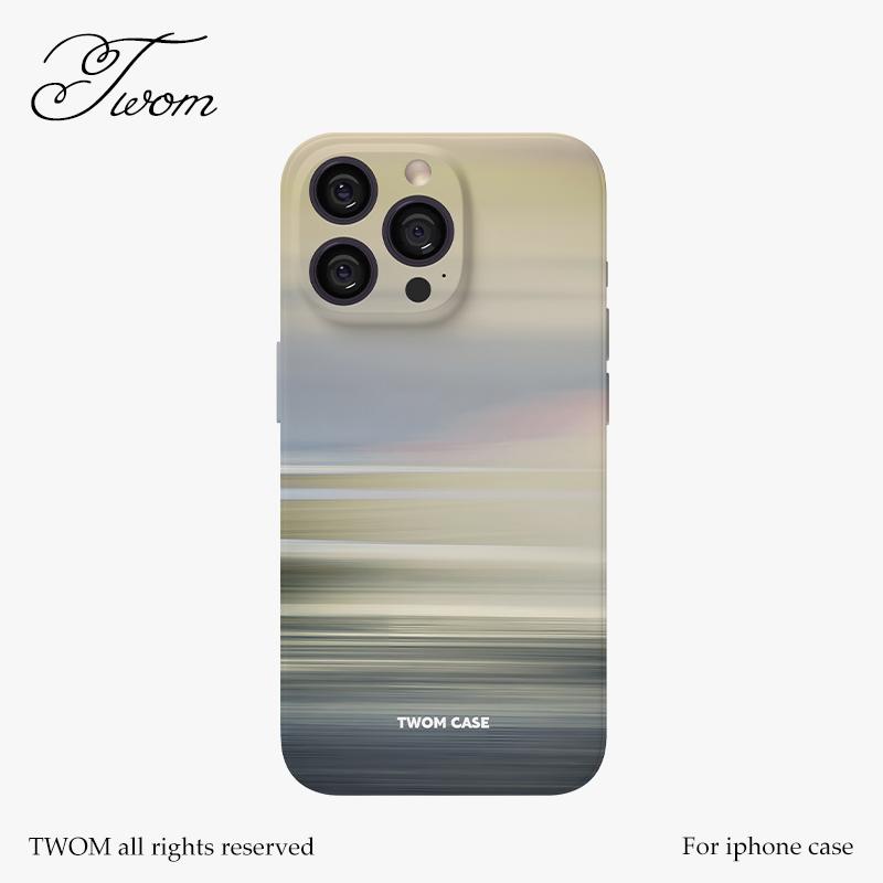 TWOM小众渐变梦幻氛围感适用iPhone17promax手机壳全包16promax高级感15promax时尚艺术感14不撞壳13
