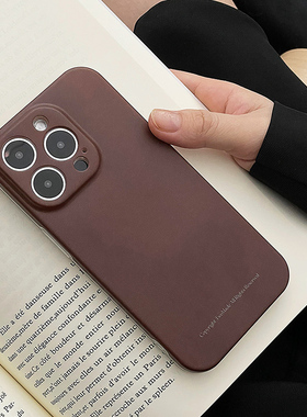 TWOM原创秋冬美拉德IMD工艺适用iphone17promax手机壳个性创意苹果16promax小众15pro高级感14promax全包12