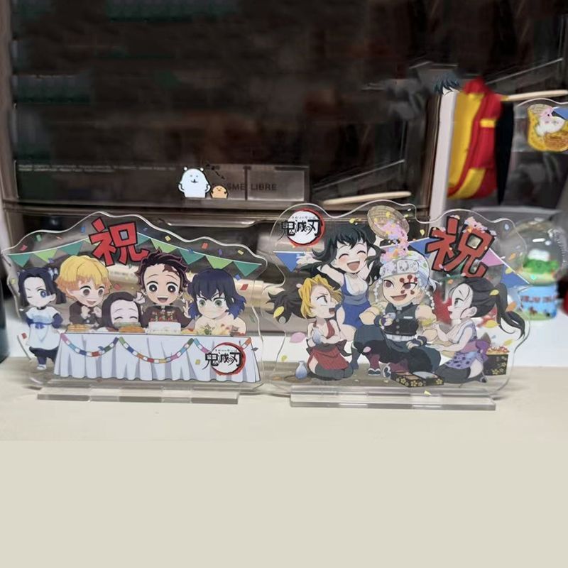 鬼灭之刃五小只自制生日系列立牌