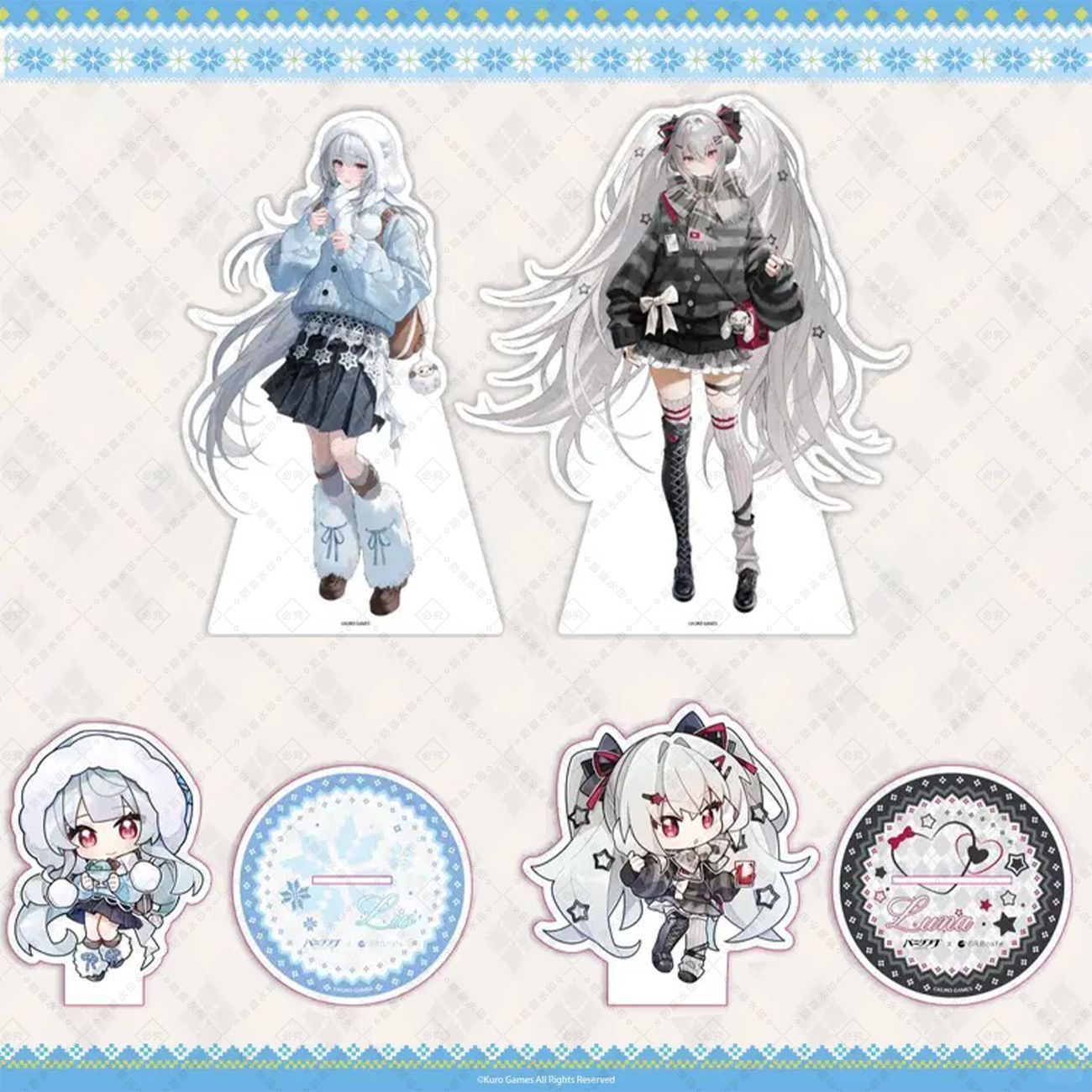 战双帕弥什六周年联动立牌