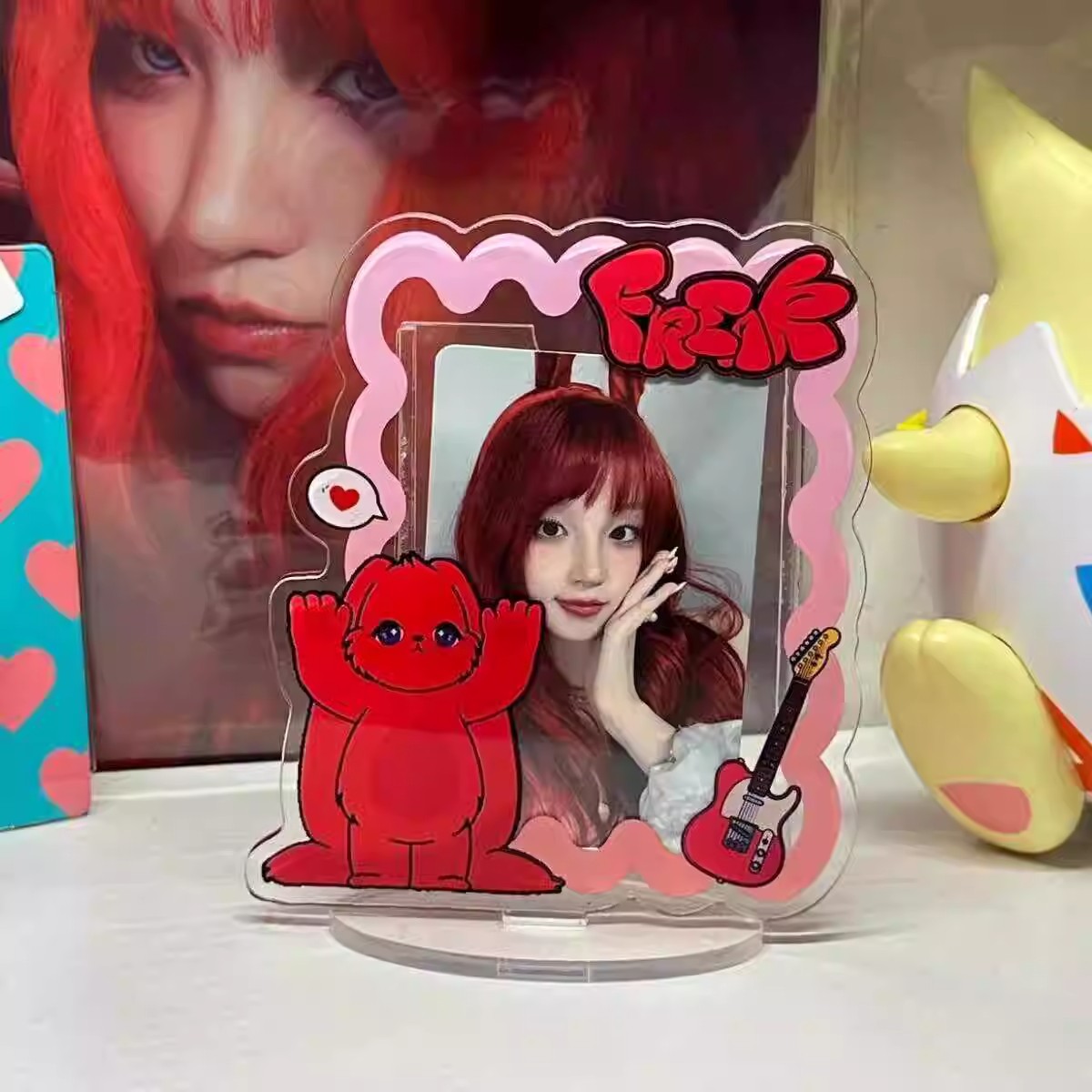 宋雨琦同人亚克力3寸插卡立牌