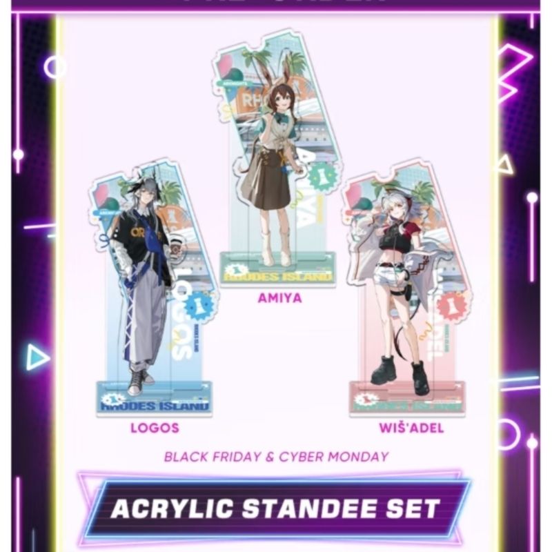 明日方舟周边阿米娅逻各斯立牌