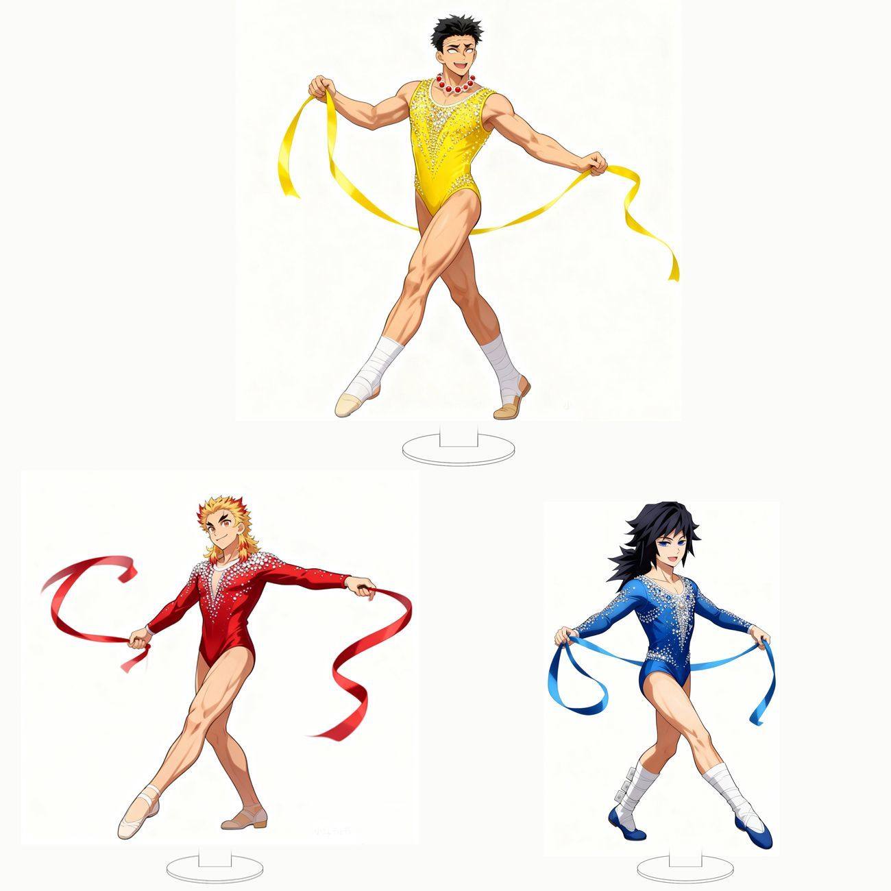 鬼灭之刃周边自制搞笑义勇杏寿屿行冥体操舞亚克力抽象桌面立牌,模玩/动漫/周边/娃圈三坑/桌游,动漫徽章/立牌,淘宝优惠券,粉丝福利购,淘宝优惠卷