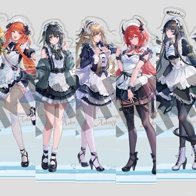 明日方舟6周年小憩时光女仆立牌