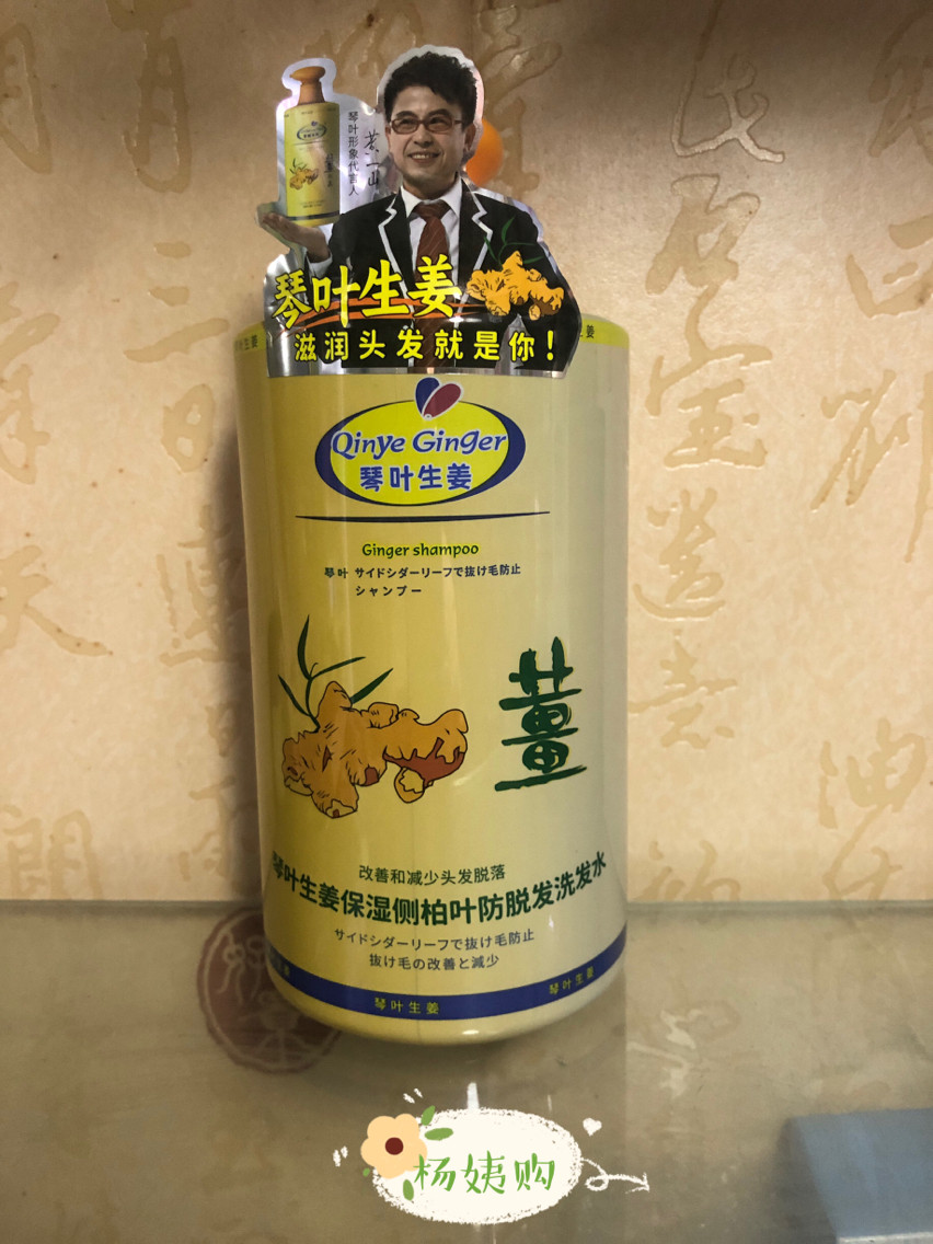 香港版琴叶生姜保湿侧柏叶强发根洗发水1000ml特惠包邮