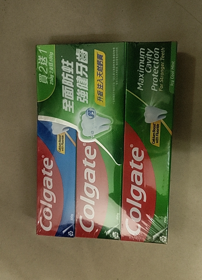 高露洁清凉送100g包邮薄荷牙膏