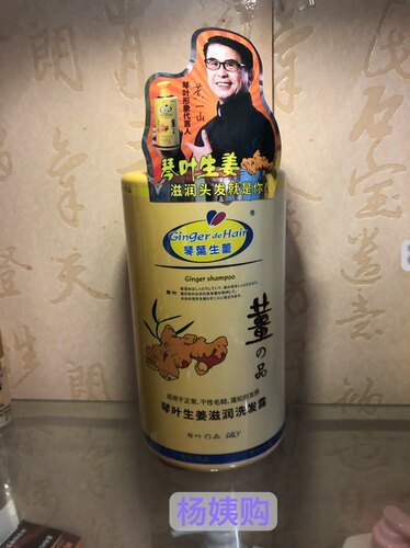 香港琴叶生姜洗发水强根，控油去屑，深层滋润洗发露1000毫升包邮