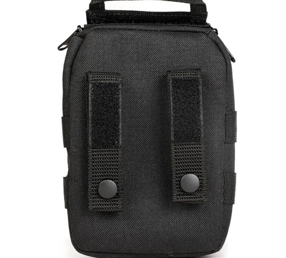 드래곤 스케일 갑옷 전술 CORDURA 초경량 내마모성 다기능 방수 야외 휴대용 응급 처치 키트 CORDURA 허리 가방