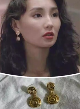 设计师款925纯银耳饰复古