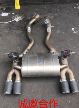 适用于宝马M3M4天蝎AK排气宝马F80F82M3M4 M4 AK天蝎排气尾段拆车