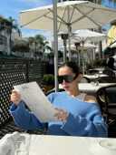 套头上衣 加州辣妹多样穿性感露肩斜肩针织长袖 MIMICARLEY新品 美式