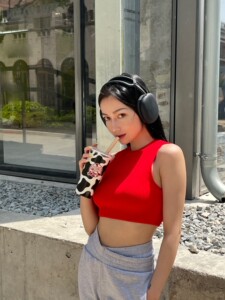APRETTYWAY 新品美式辣妹Kylie风修身短款打底运动针织吊带背心