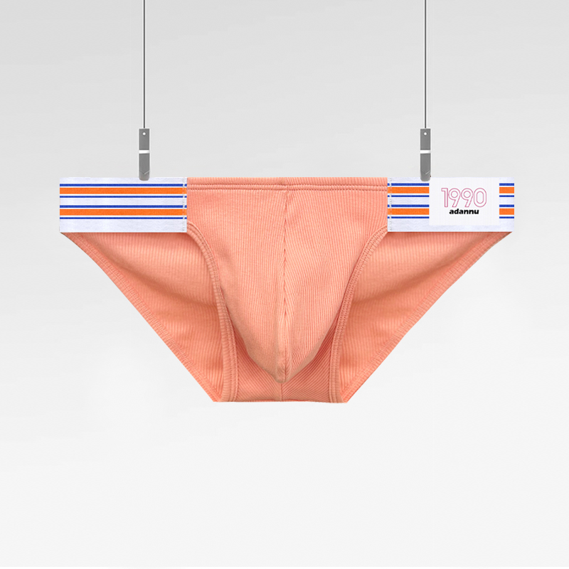 牛角型90后专属纯棉三角内裤显大