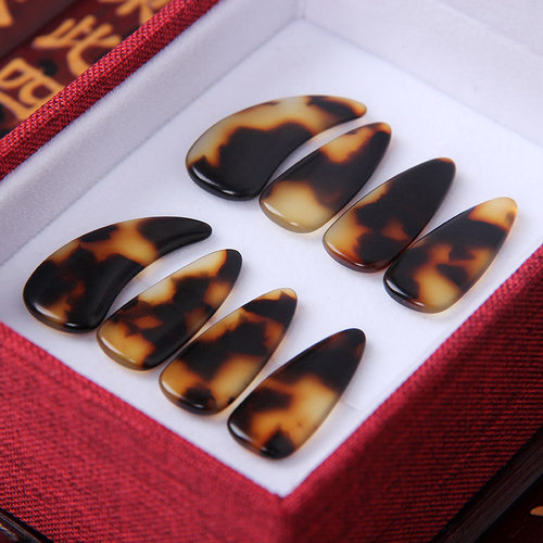 古筝指甲女 初学者儿童古筝指甲 专业演奏成人古筝指甲送配件