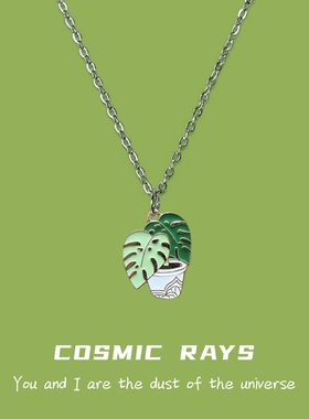 吊坠项链简约小众小清新