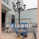 翻沙庭院灯LED欧式 灯4叉5火户外灯3.5米防水户外别墅草坪灯景观灯