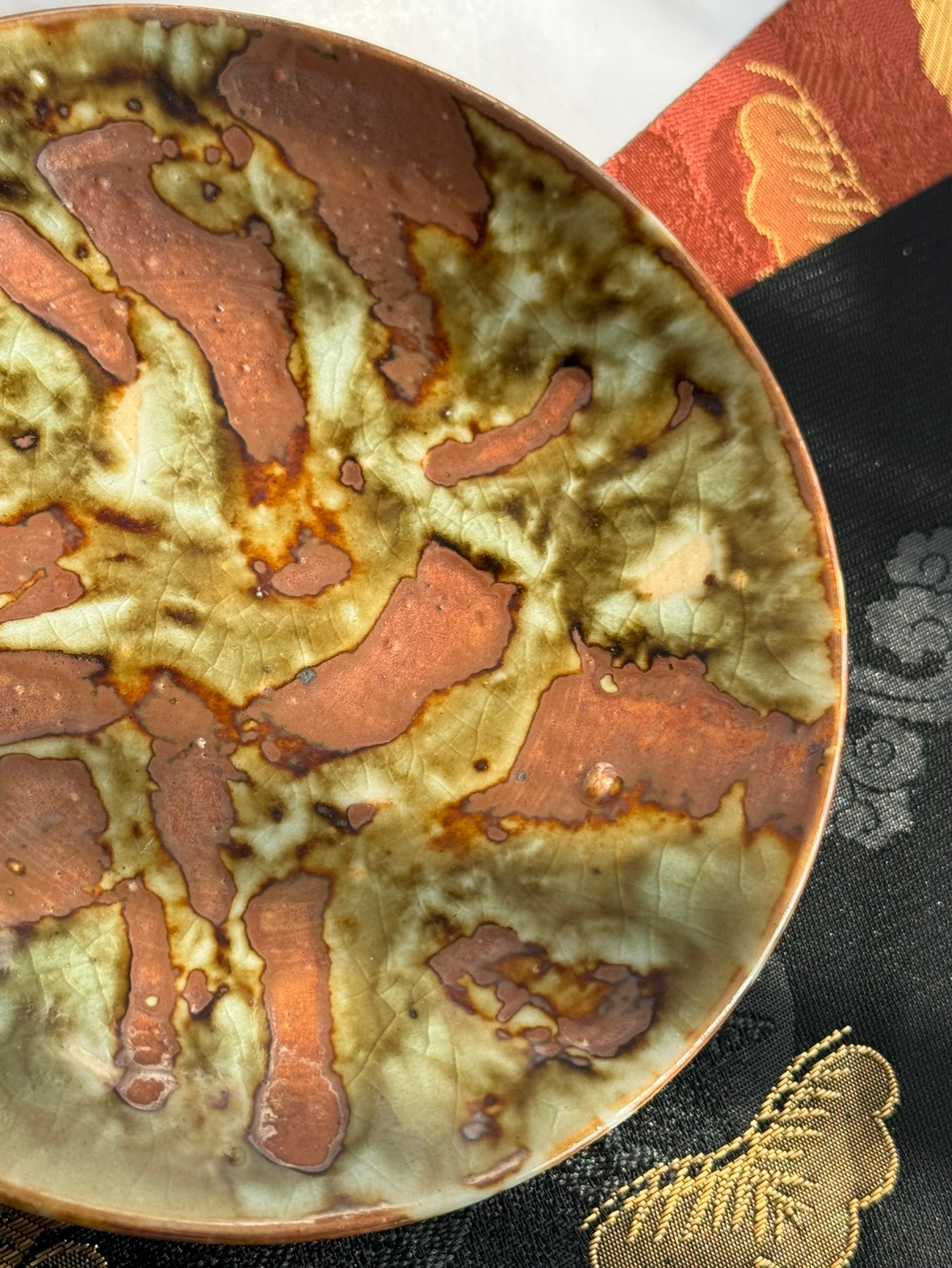 日产 柴烧 手作 咖啡碟 壶承 杯托 小菜碟 餐具 古朴 侘寂风 茶具