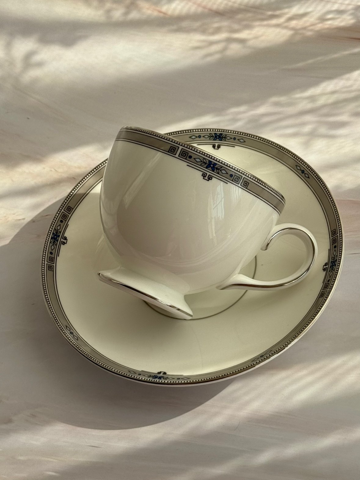 英产wedgwood韦奇伍德骨瓷咖啡杯 威基伍德镀银宝瓶款英式红茶具