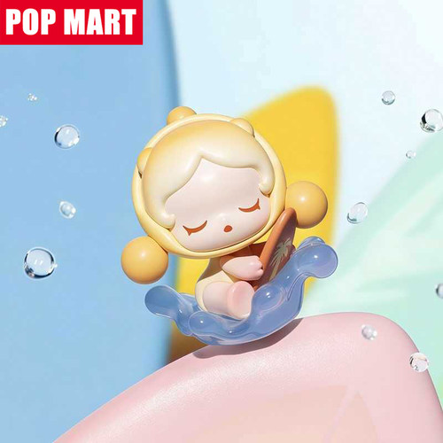 海岛度假系列POP MART泡泡玛特萌粒盲盒手办摆件正版公仔卡通萌玩