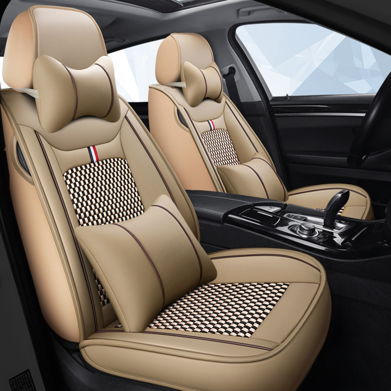 标致207 301 308 408 508标志2008 3008新款冰丝座套汽车坐垫四季