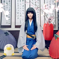 Anime Silver Soul Gui Xiaolang COS quần áo kimono cosplay trang phục nam và gió ba mảnh nổi tiếng hot sale - Cosplay cosplay yasuo