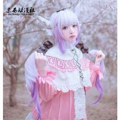 小林家的龙女仆康纳cos服女仆装妹抖龙康娜cosplay日常服装全套-封面