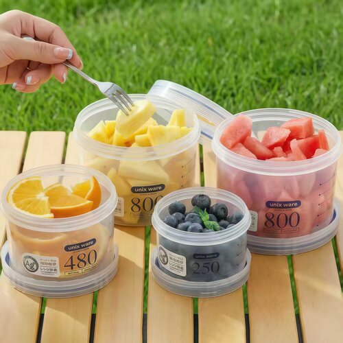 日本抗菌外出便携水果盒