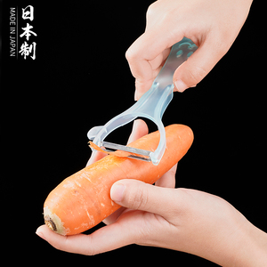 日本进口ECHO削皮器水果厨房削皮刀不锈钢果蔬削皮器 去皮器 刨子
