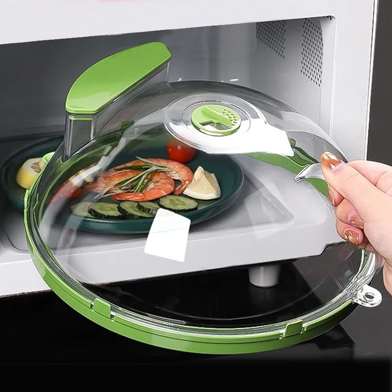 日本可注水微波炉防溅盖耐高温碗盖子家用食品级加热盖专用热菜罩