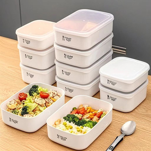 日本进口饭盒可微波炉加热专用学生上班族带盖餐盒密封保鲜便当碗 - 封面