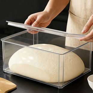 日本面包吐司醒发面盒面团发酵盒冰箱食品级保鲜盒厨房收纳盒神器