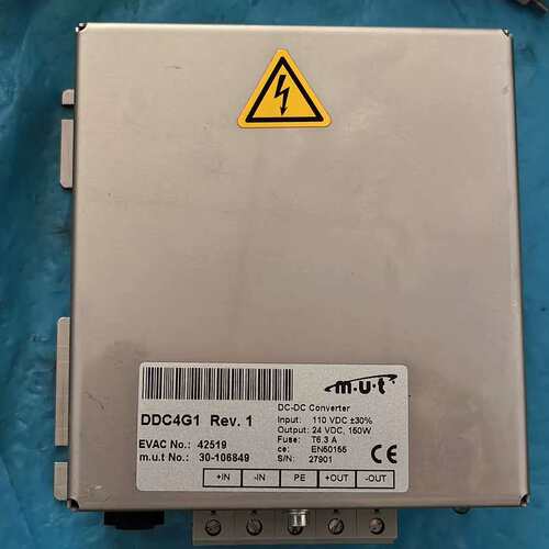 可维修DDC4G1，EVAC电源，输入110VDC±30%，输出2议价