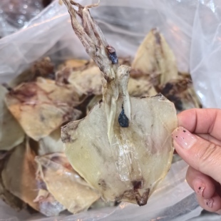 东海野生墨鱿鱼干淡晒海产煲汤海鲜农家自晒小鱿鱼仔干顺丰台州发