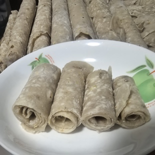 台州温岭龙门特产纯手工敲鱼面鱼饼新鲜鱼肉加红薯粉敲成1斤顺丰