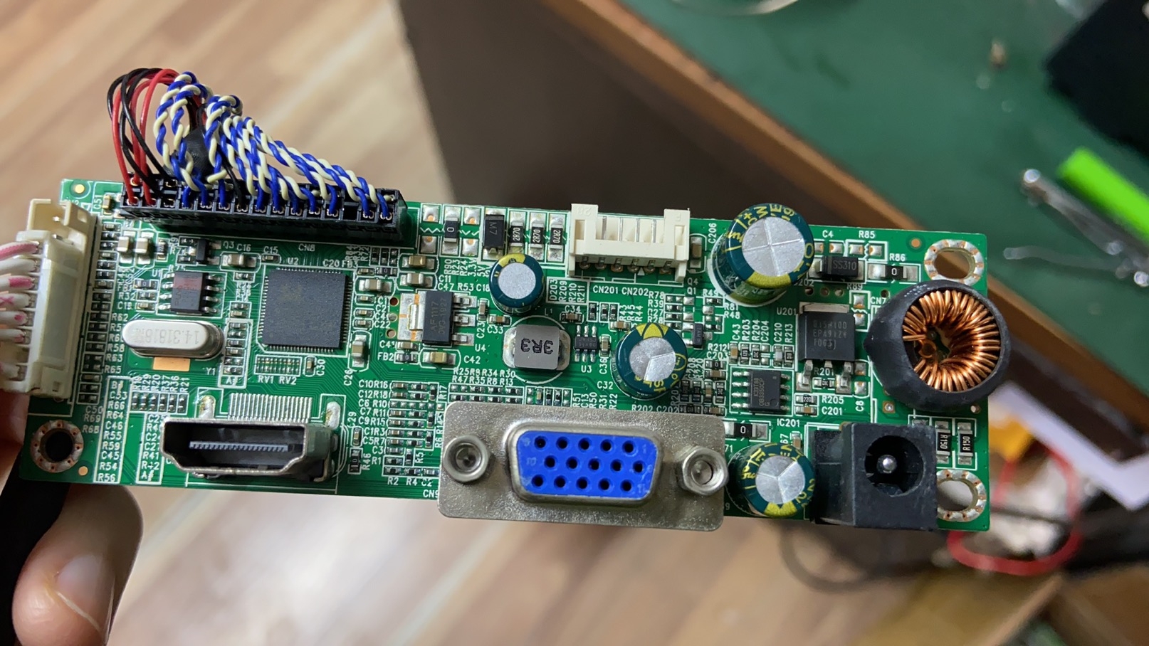 BERSHOW泊顿显示器G2401QW主板G2436Q电源驱动一体板