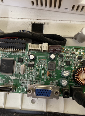 WESCOM长城显示器NM236主板C2356PLUS电源驱动一体板WF25DX