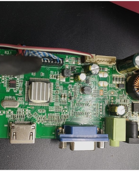 WESCOM长城显示器C3273HX主板WA3203FC电源驱动一体板 特