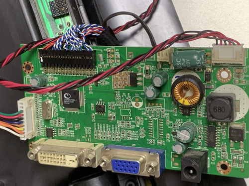 ENVISION易美逊显示器R2421D主板MDHK240T电源驱动一体板