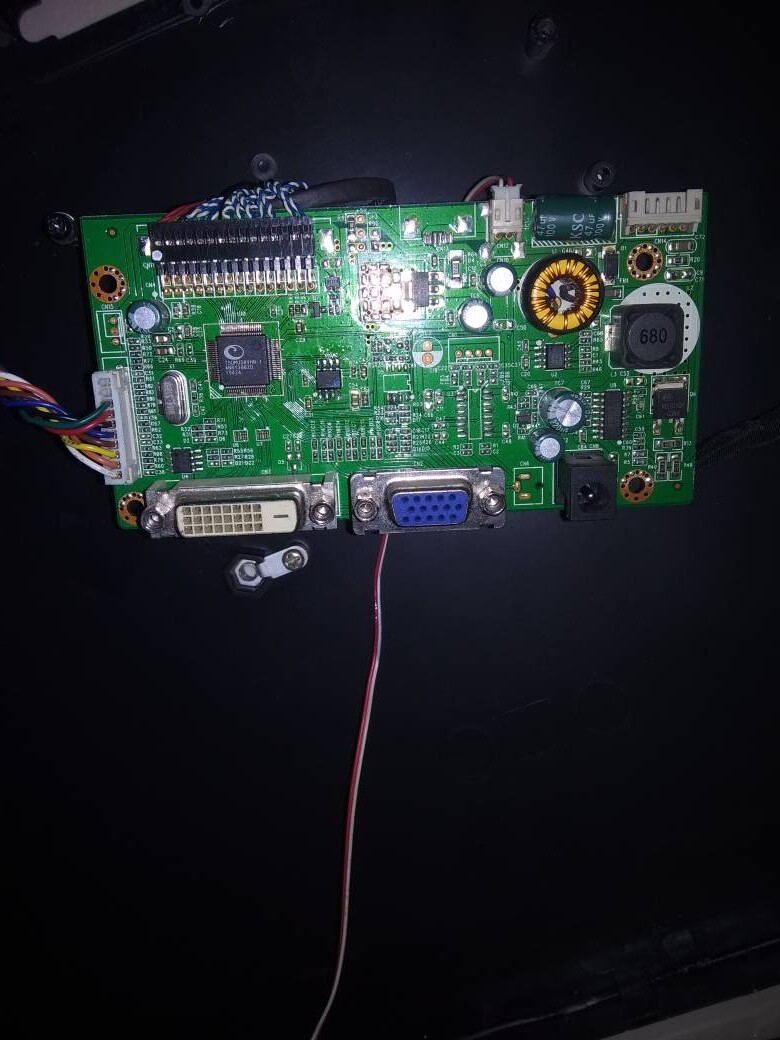 玛雅MAYA显示器X2415G主板MDHK240T电源驱动一体板图片