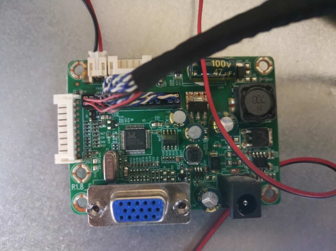 WESCOM长城显示器E2225ZRD主板WS2203NF电源驱动一体板