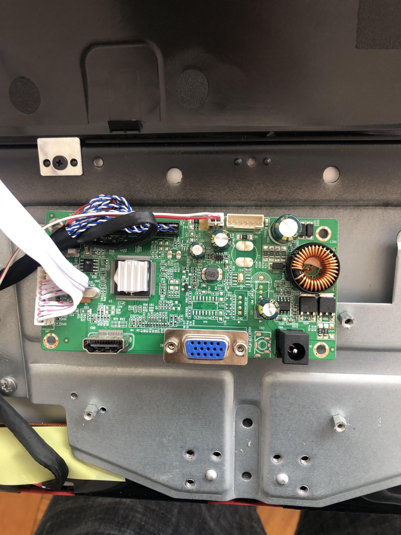 HYC显示器F9000主板M3259C电源驱动一体板SG25UT-VH