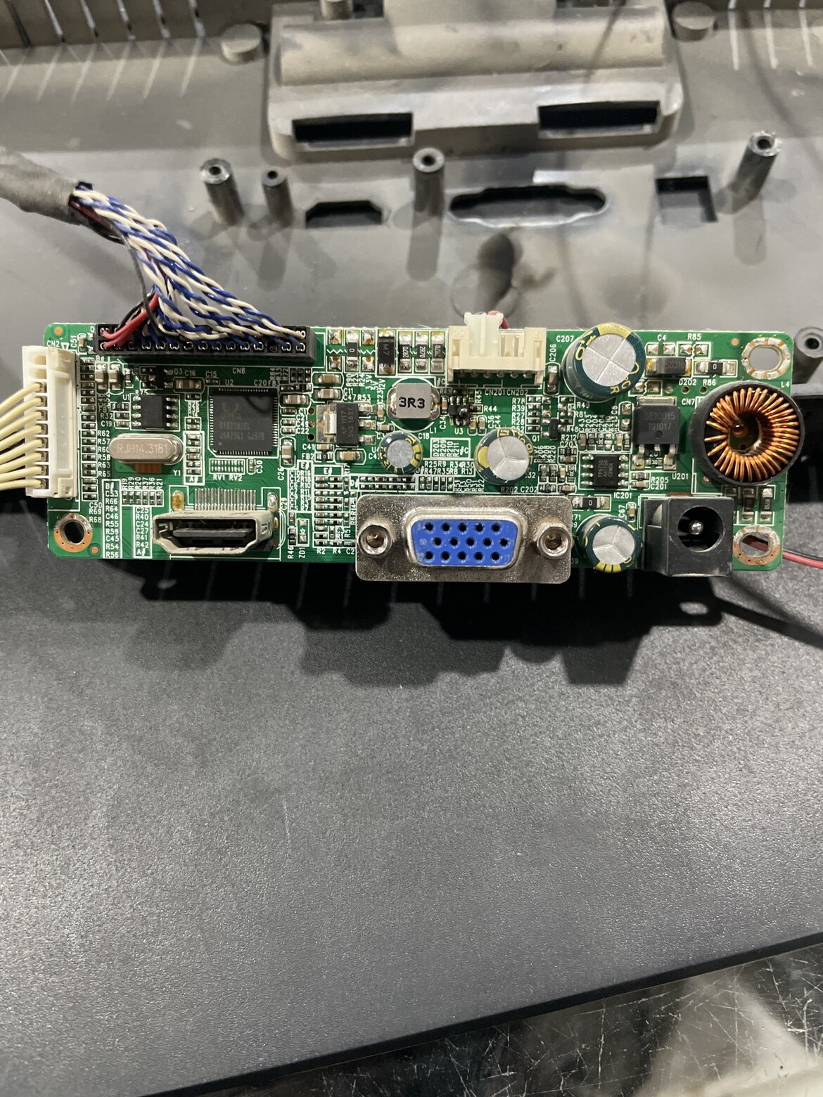 HANNS.G瀚视奇显示器HJ2401W主板CW240电源驱动一体板HJ2402W